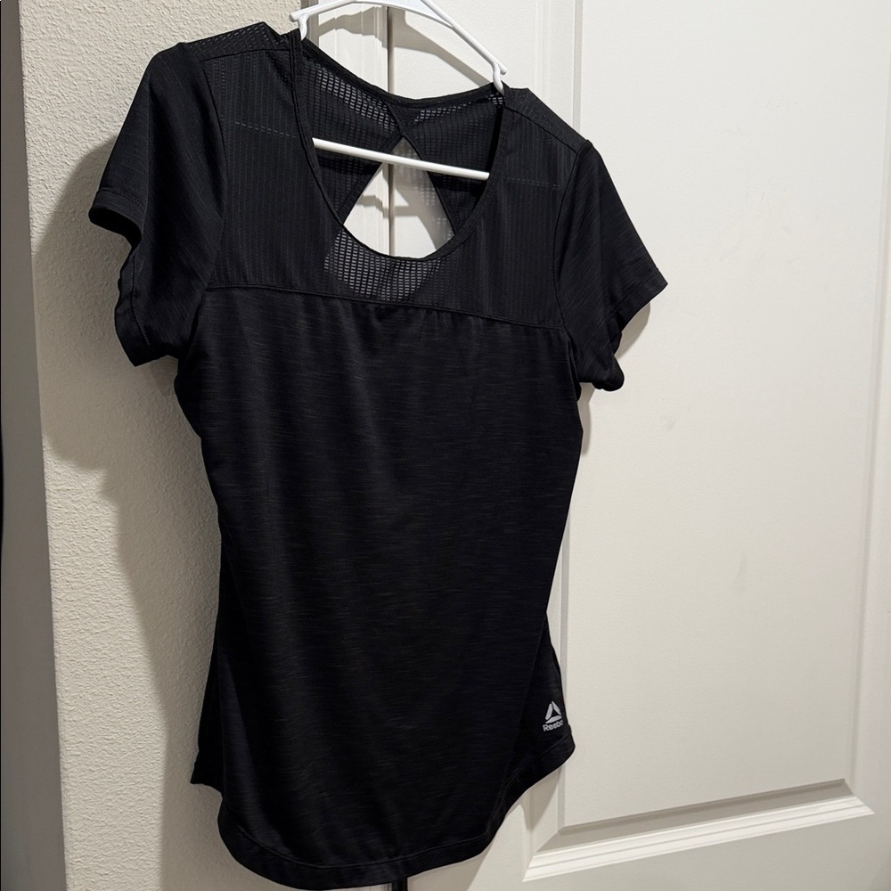 Reebok Women's Black Short Sleeve Tee
